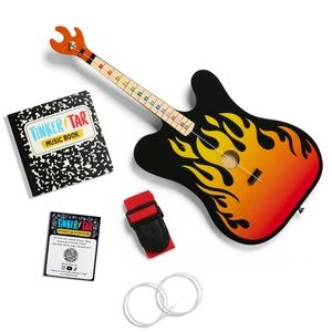 Tinkertar 1-Stringed Toy Instrument for Kids, Electric Flame Design